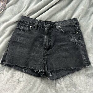 Black urban outfitter shorts